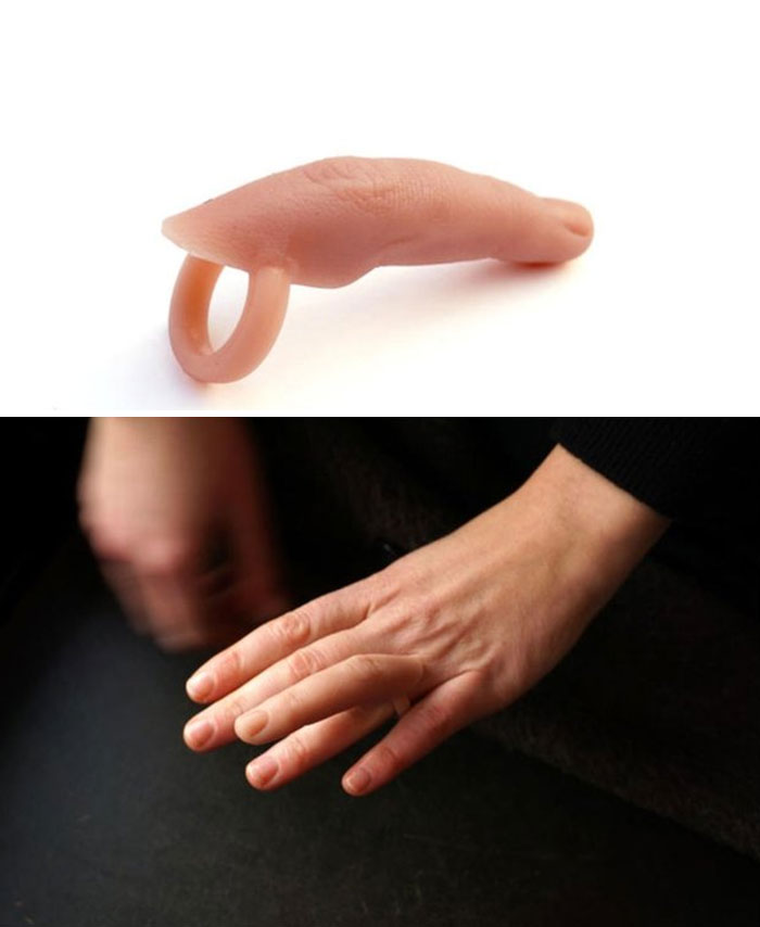 Anillo que es un dedo extra