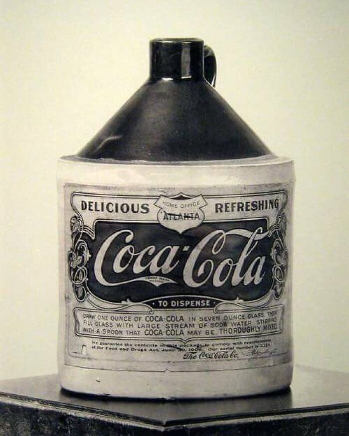 Botella de Cocacola, 1906