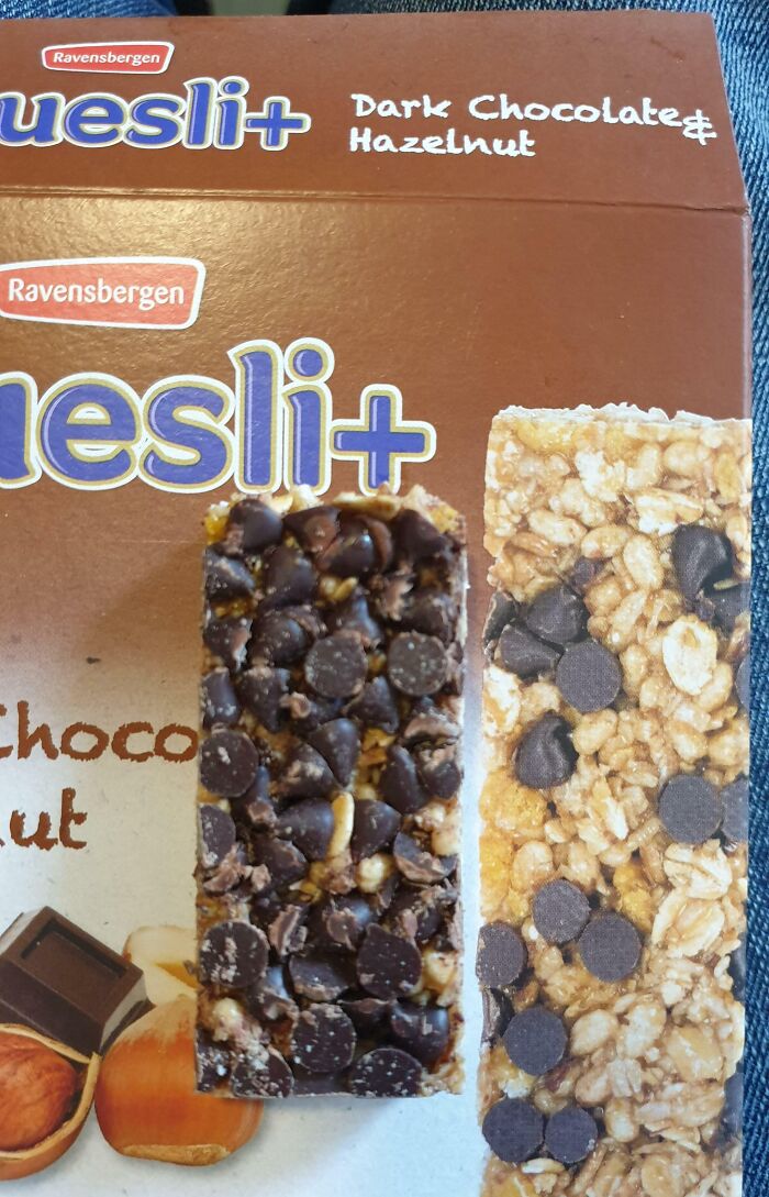 Tiene más chocolate que muesli