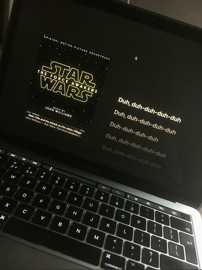Apple Music tiene la letra del tema de la Guerra de las Galaxias