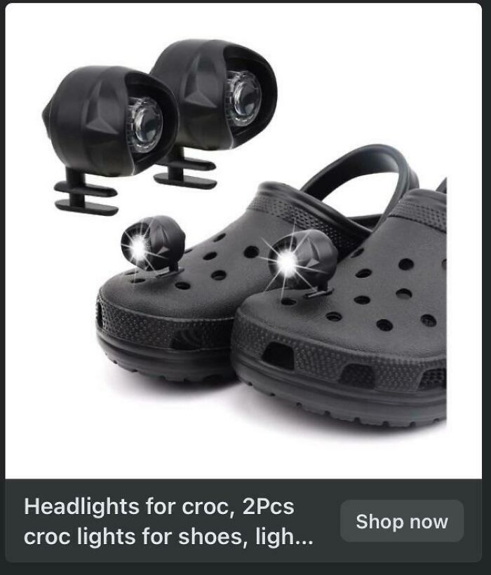 Luces para tus crocs