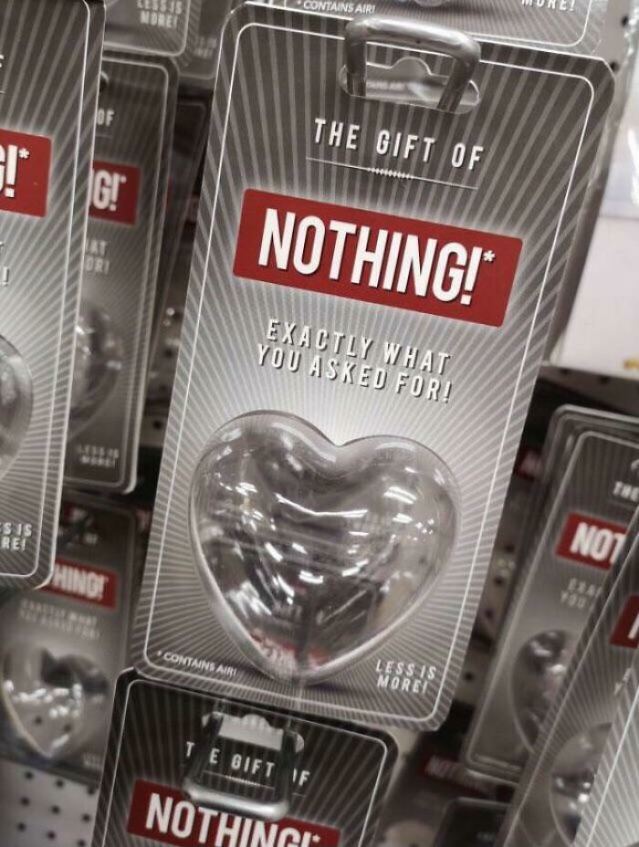 El regalo que no es NADA, exactamente lo que pediste