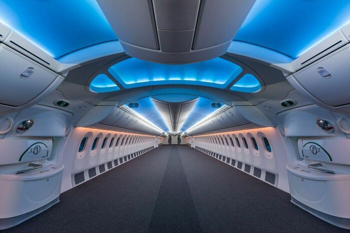 Boeing 787 vacío