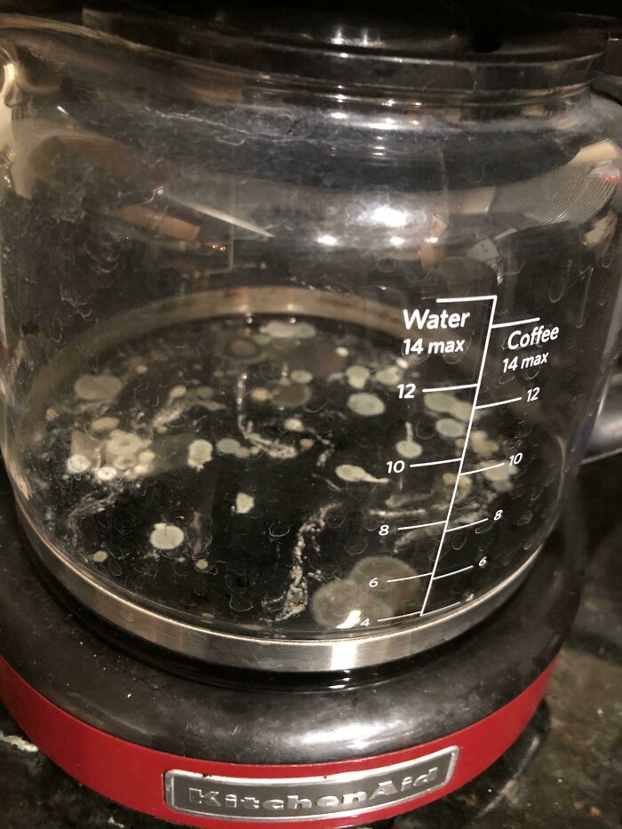 Hace meses me compré mi propia cafetera, creo que la foto explica por qué