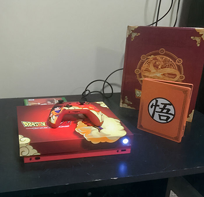 He ganado esta Xbox personalizada y única en un concurso