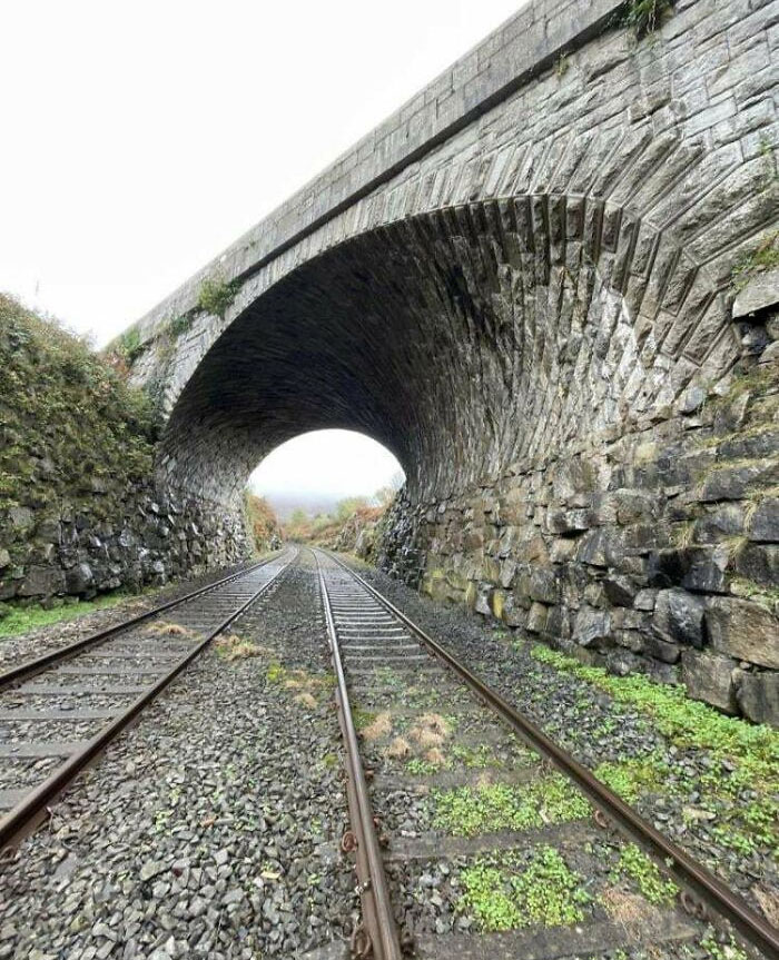 Puente sesgado en Escocia