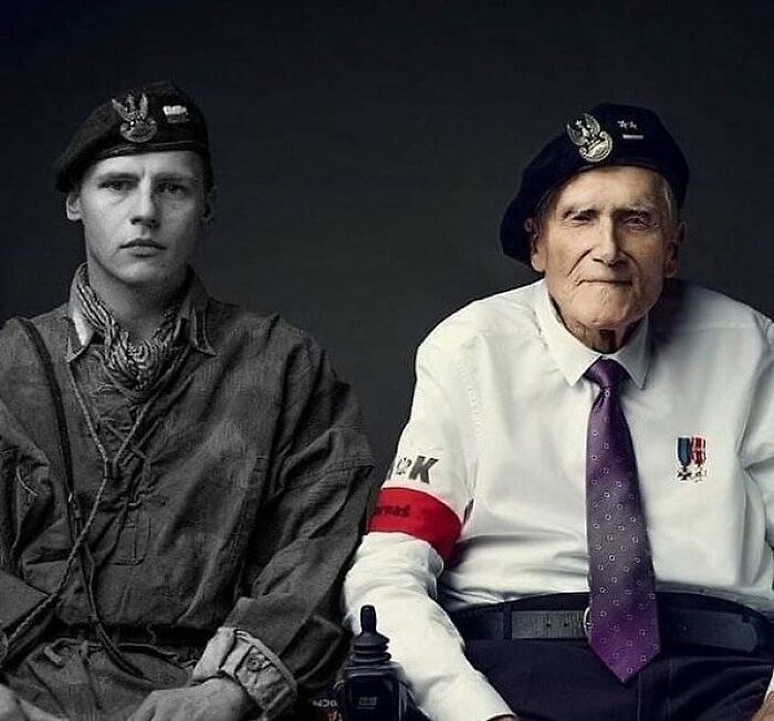 Veteranos de la resistencia del Alzamiento de Varsovia (1944). Antes y ahora