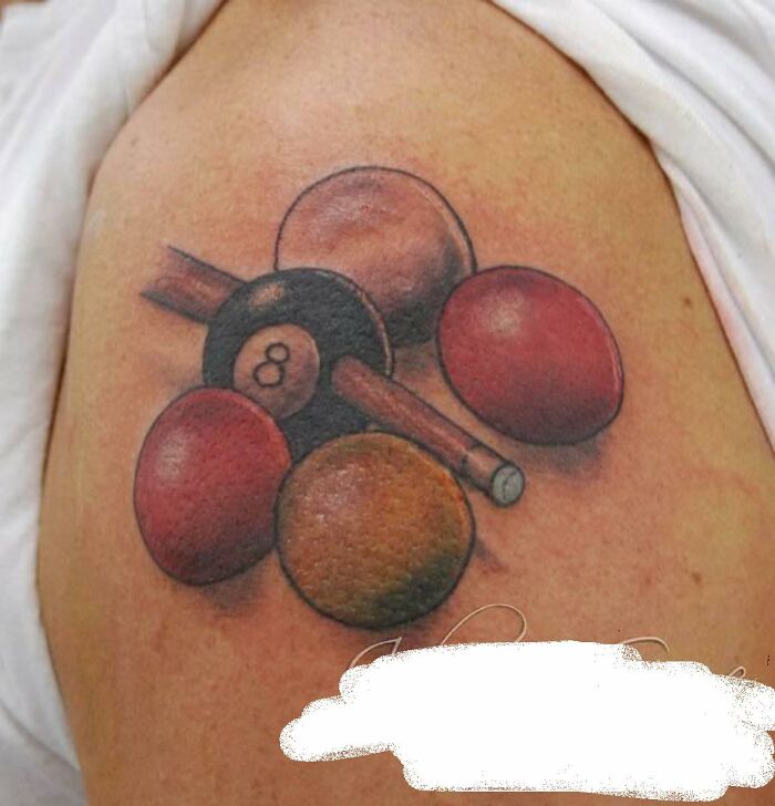 Alguien publicó esto en un grupo de billar