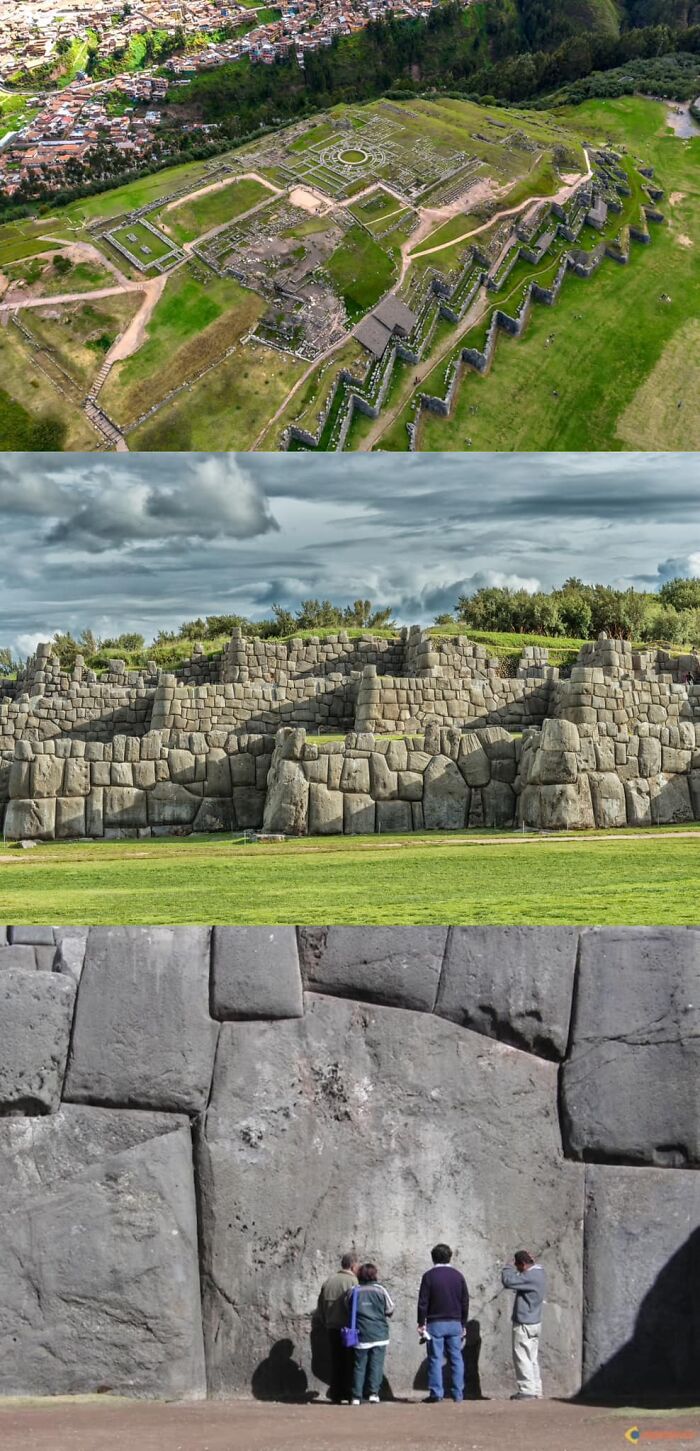 Saksaywaman (palabra quechua que significa halcón satisfecho), son unas ruinas incas impresionantes, al norte de las afueras de la antigua ciudad de Cusco, Perú