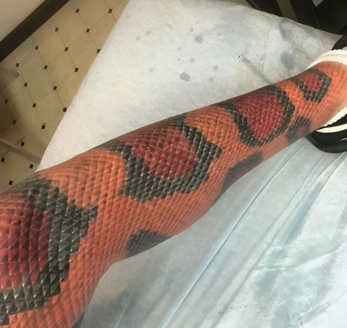 Piel de serpiente