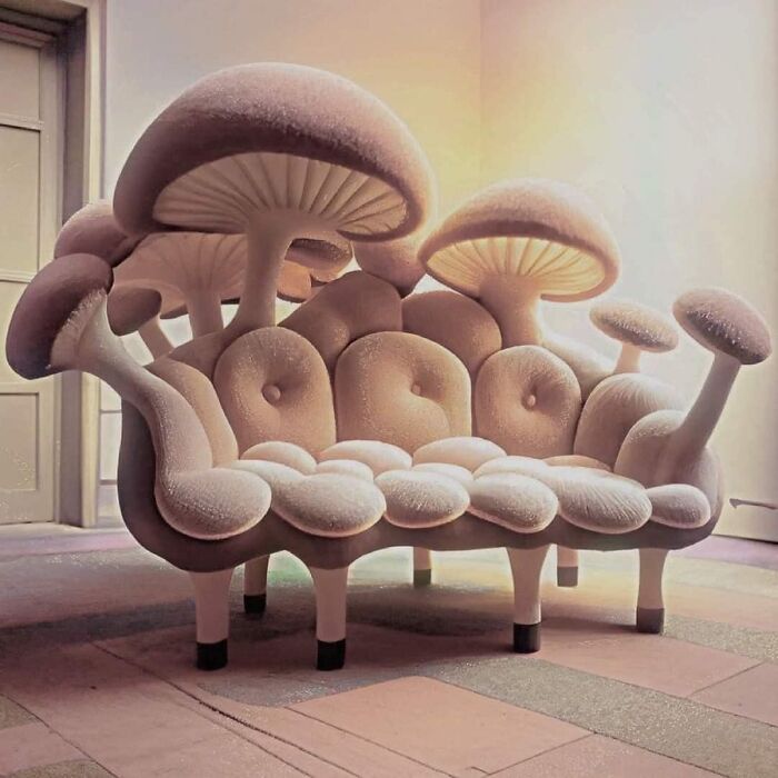 Sillón de setas