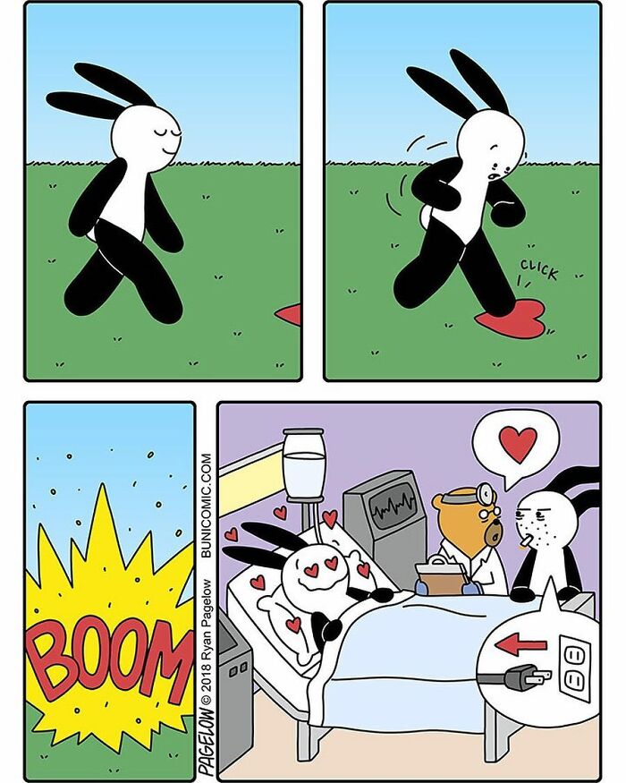 Artist Creates Cute Comics With Not-So-Cute Endings; Here Are 28 Featuring The Character Bear Doctor (New Pics)