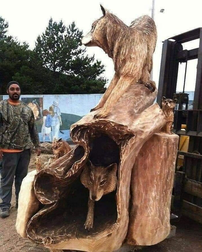 50 Works Of Wood That Are So Awesome, They Ended Up On The “Woodworking Ideas” Facebook Group (New Pics)