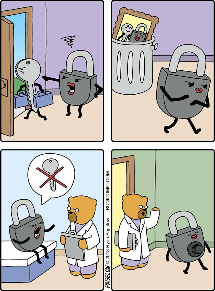 Artist Creates Cute Comics With Not-So-Cute Endings; Here Are 28 Featuring The Character Bear Doctor (New Pics)