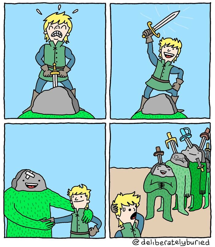 Artist Makes Comics With Unexpected Endings For Those With A Darker Sense Of Humor (40 New Pics)