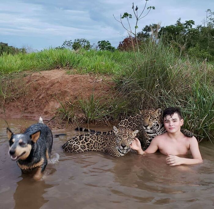 De relax en el río