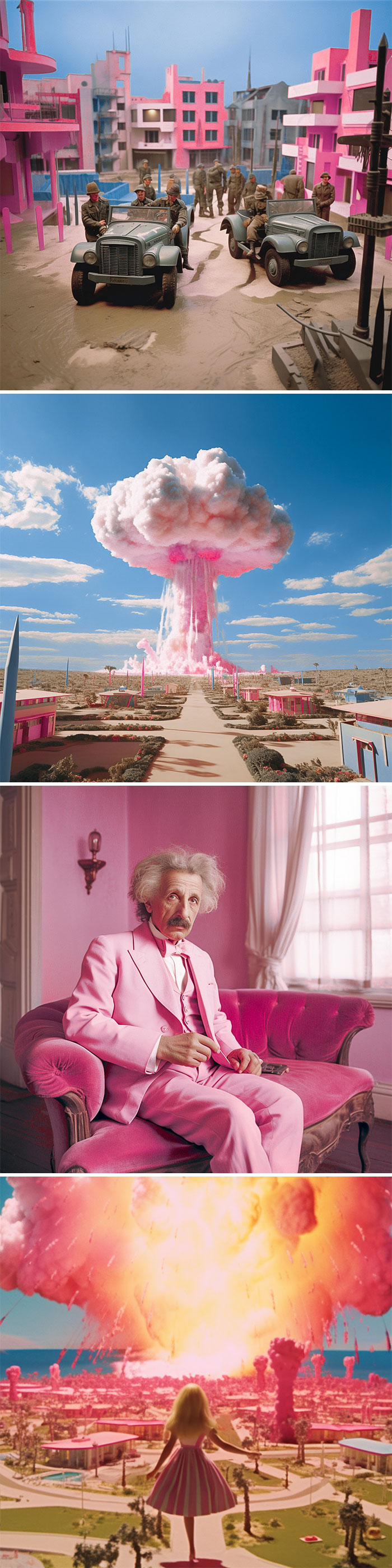 Escenas de Barbieheimer