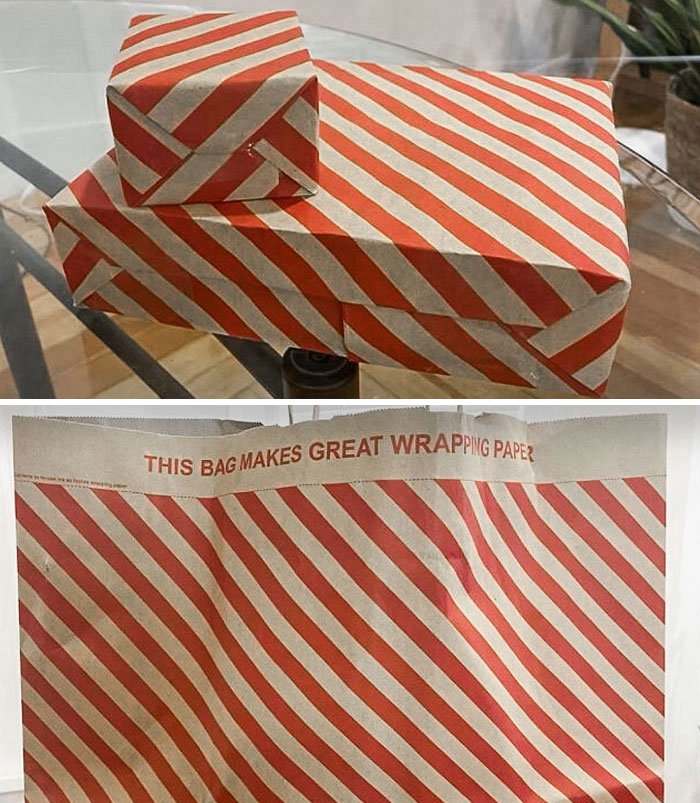 Bolsa de la compra de papel que se puede reutilizar para envolver regalos