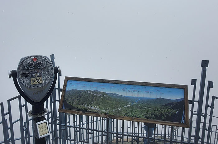Las vistas de la excursión de ayer