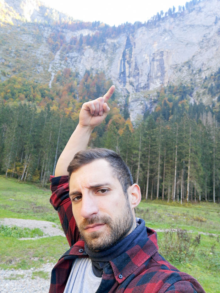 La cascada que vine a ver está un poco seca