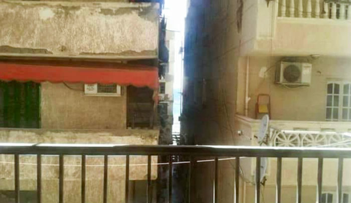 Reservamos un airbnb con vistas al mar. Supongo que no puedo quejarme