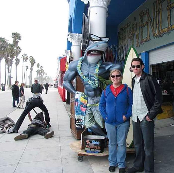 Mi esposa y yo visitamos Los Angeles
