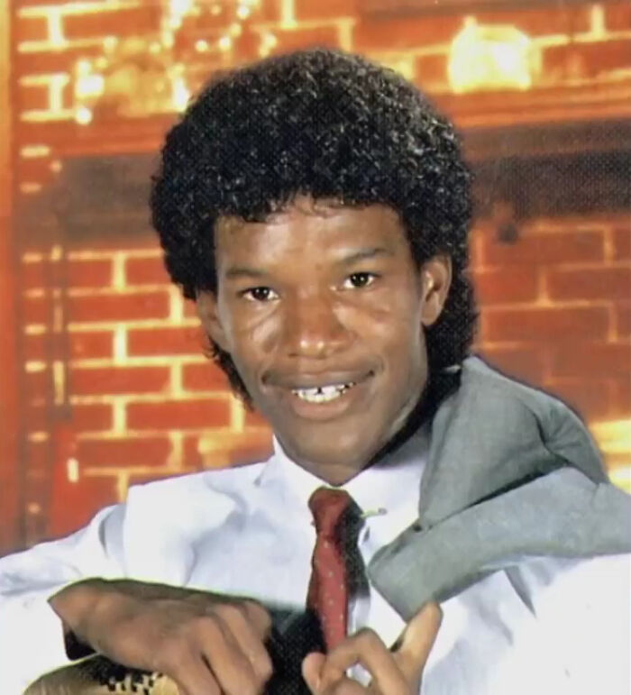Jamie Foxx a los 18 años