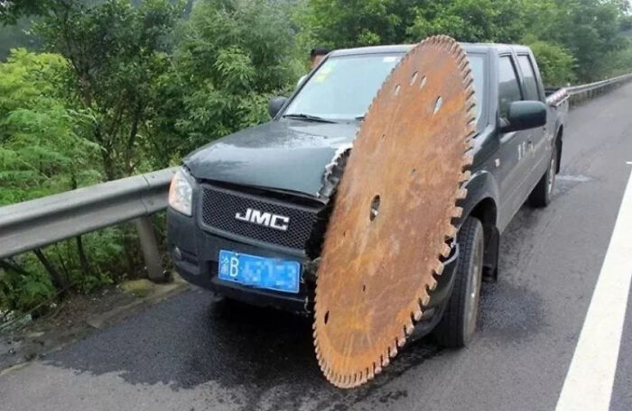 Parece salido de Destino final