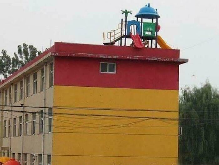 He instalado la zona de juegos, jefe
