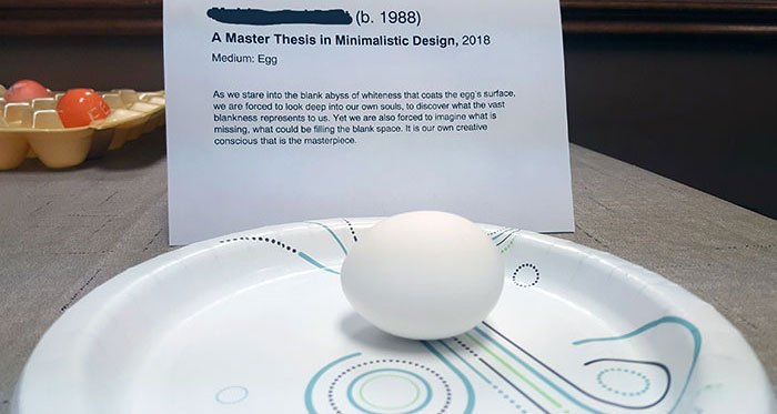 Concurso de decoración de huevos de Pascua en mi oficina. No soy muy artístico y esto es lo que presenté