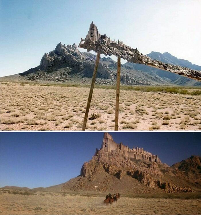 Increíble miniatura del maestro de efectos especiales Emilio Ruiz Del Río para Conan el destructor (1984)
