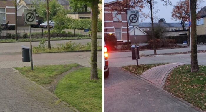 Reconocimiento del camino deseado en Holanda