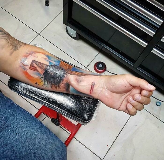 El brazo de Jesús