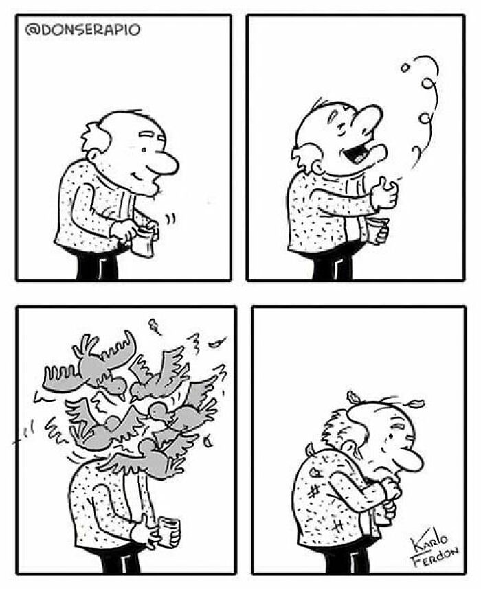 The Comic Series That Conveys A Thousand Words Without Any Dialogue By Don Serapio (40 Pics)