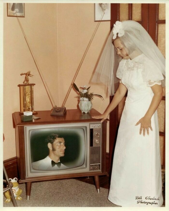 Una foto de la boda de mis padres en septiembre de 1970