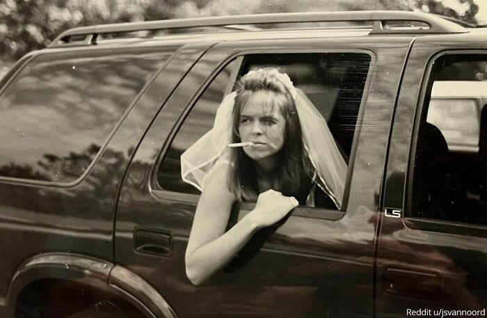 Mi hermana el día de su boda
