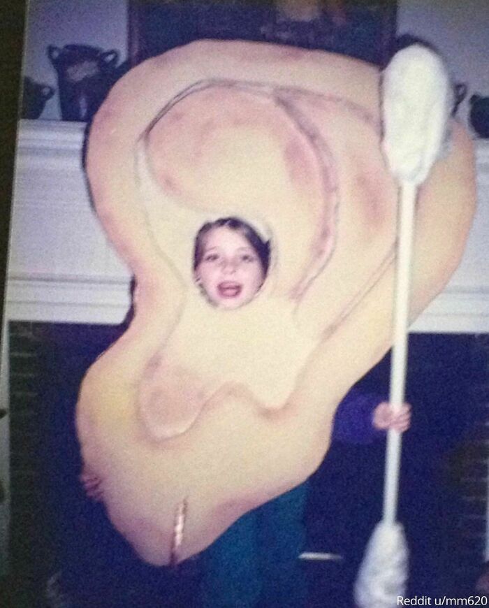 Quería ser una oreja por Halloween