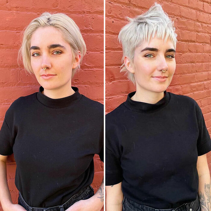 This Hairstylist Shows How A Good Haircut Transforms People And These 30 Pics Prove It