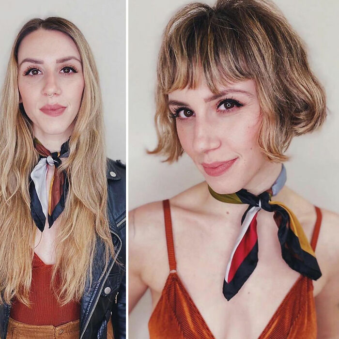 This Hairstylist Shows How A Good Haircut Transforms People And These 30 Pics Prove It
