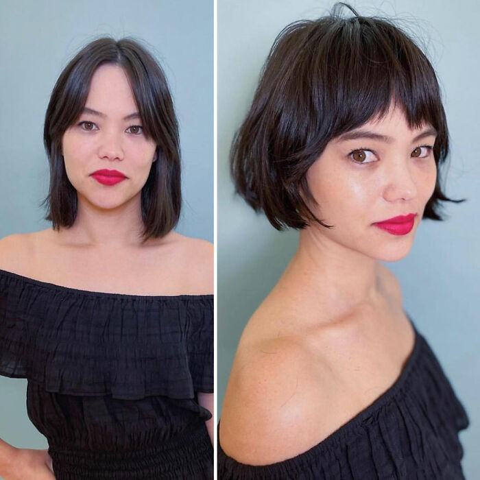 This Hairstylist Shows How A Good Haircut Transforms People And These 30 Pics Prove It