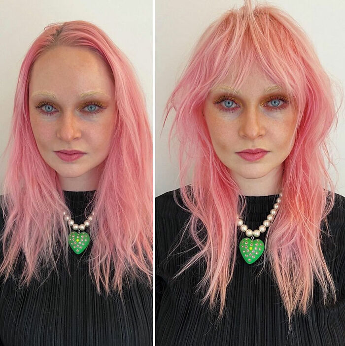 This Hairstylist Shows How A Good Haircut Transforms People And These 30 Pics Prove It
