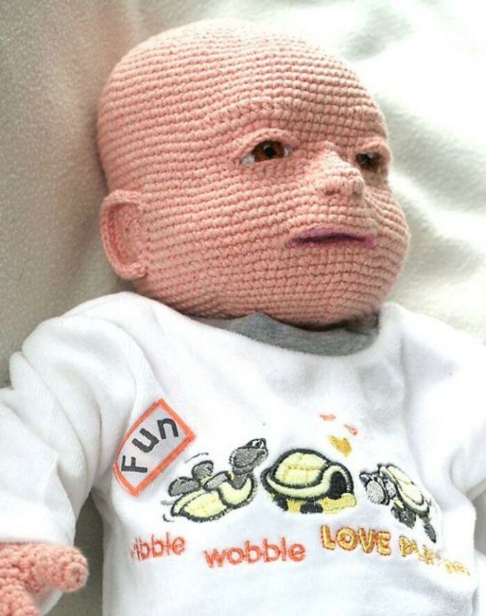 Bebé de ganchillo de pesadilla