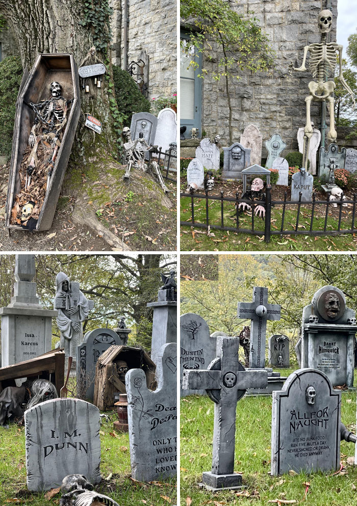 He hecho un cementerio, llevo 105 lápidas