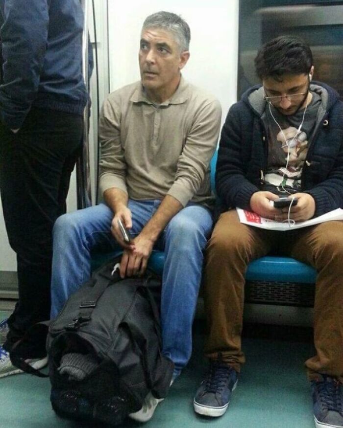 George Clooney, parecido total