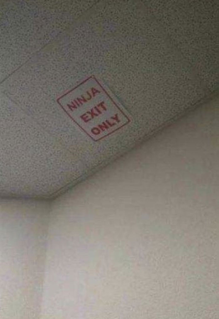 Salida solo para ninjas