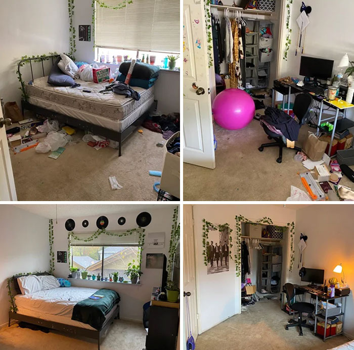 Al fin limpié mi cuarto tras una ruptura difícil