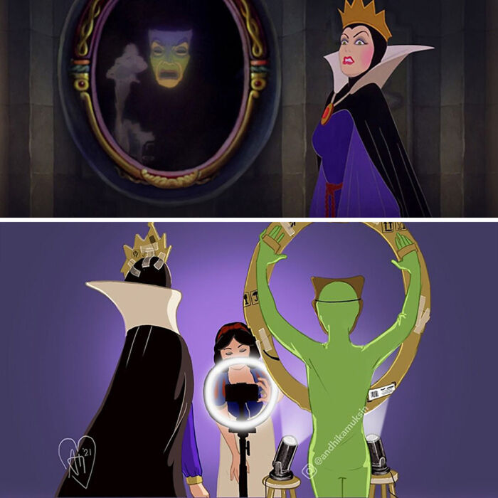 18 Behind-The-Scenes Pics Of Famous Scenes From Pop Culture Animations By Andhika Muksin (New Pics)