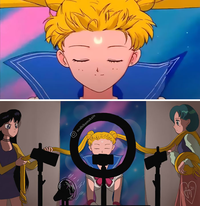 18 Behind-The-Scenes Pics Of Famous Scenes From Pop Culture Animations By Andhika Muksin (New Pics)