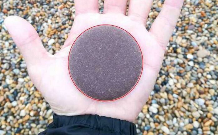 Para ver si una roca es perfectamente redonda