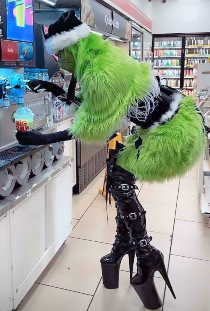 Cómo ha cambiado el grinch!